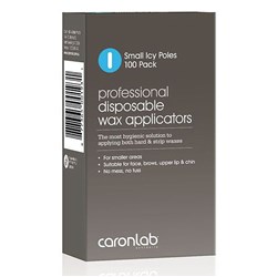 CARONLAB Wax applicators - small - icy pole stick spatula
